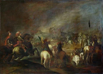 Joshua at the walls of Jericho